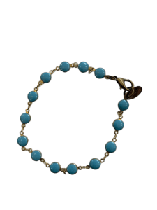 bracciale con tondi piatti